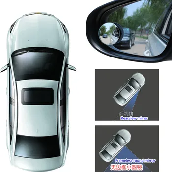 1 Пара автомобильных круглых выпуклых зеркал для слепых зон для Hummer H1 H2 H3 H3T H5 h6 AUTO Zubehör