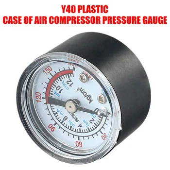 1 шт. Датчик давления компрессора 0-12 бар 0-180 фунтов на квадратный дюйм Для воздушного компрессора 42 *40 мм Пневматический Гидравлический Датчик давления жидкости Аксессуары