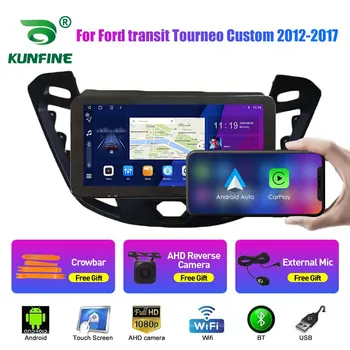 10,33 Дюймов Автомобильный Радиоприемник Для Ford transit Tourneo 12-17 2Din Android Восьмиядерный Автомобильный Стерео DVD GPS Навигационный Плеер QLED Экран