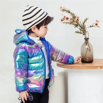 2023 Новая детская хлопчатобумажная куртка на весну, осень и зиму Для маленьких девочек и мальчиков, пальто с милыми ушками от 2 до 6 лет