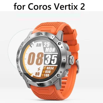 2ШТ Закаленное стекло для Coros Vertix 2 Защитная пленка для экрана для умных часов Coros Vertix2 Защитное стекло