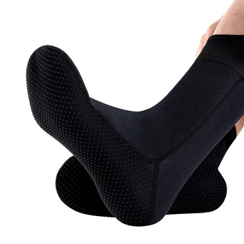 3 мм неопреновые носки для дайвинга, обувь для гидрокостюма, нескользящие теплые эластичные ботинки для дайвинга и серфинга в стиле пэчворк для взрослых, для плавания с маской и трубкой