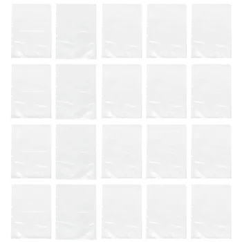40 Шт Связующие Пылезащитные Пакеты для файлов Блокноты Пластиковые Рукава Защелки для страниц Зажим Прозрачный Вкладыш Прозрачная Бумага