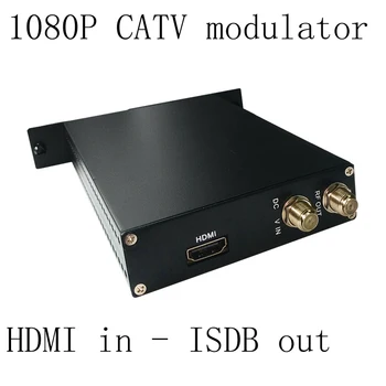 SKD2715, 1080P AV HDMI-модулятор кодировщика ISDB, Головная станция цифрового телевидения QAM RF-модулятор ISDB, цифровой модулятор 1080P