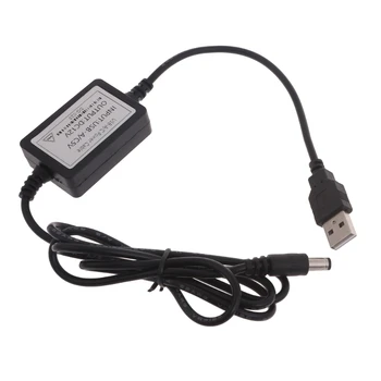 USB-кабель для зарядки от USB 5 В до 12 В постоянного тока 5,5 x 2,1 мм Адаптер для светодиодной ленты