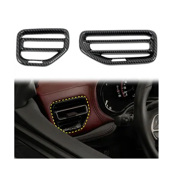 Автомобильная панель из углеродного волокна, боковое вентиляционное отверстие, корпус выпускной рамы, накладка крышки для Dodge Durango 2021-2022