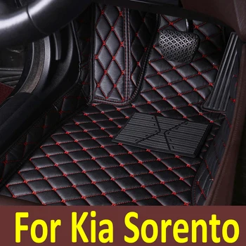 Автомобильные коврики для Kia Sorento Seven Seats 2013 2014 Пользовательские автомобильные накладки для ног, автомобильные Ковровые покрытия, Аксессуары для интерьера