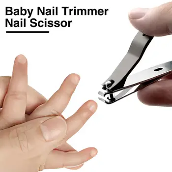 Безопасная детская машинка для стрижки ногтей Триммер для стрижки ногтей Компактная портативная детская машинка для стрижки ногтей для точного ухода за ногтями малыша для легкого
