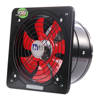 Вытяжной вентилятор 220V120W с раскладушкой, вытяжной вентилятор для кухонной плиты, вытяжной вентилятор для бытовых нужд, мощный вытяжной вентилятор 220V