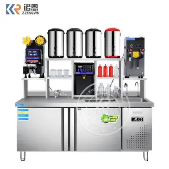 Дизайн оборудования для прилавка магазина чая с молоком от китайского поставщика