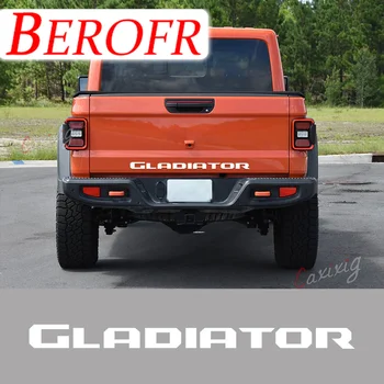 Для Jeep Gladiator Наклейка на задний бампер, наклейки на дверь багажника грузовика, графические виниловые буквы, декоративная крышка, Аксессуары для автотюнинга