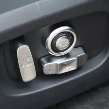 Для Land Rover Range Rover Sport RRS Discovery 5 LR5 Velar Vogue 2018 2020 Кнопка переключения регулировки сиденья Наклейки для отделки крышки