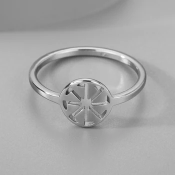 Древнее Языческое кольцо Chandler, Солнечное кольцо из нержавеющей стали, Мощные Магические украшения в защитном стиле для женщин и мужчин