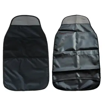 Защитная накладка для спинки автокресла из искусственной кожи, защитные накладки для салона автомобиля, детские коврики для защиты от грязи, автоаксессуары