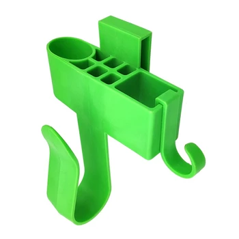 Зеленая вешалка для гаечных ключей, пластиковая подставка для инструментов, электрическая дрель, подставка для инструментов для электриков