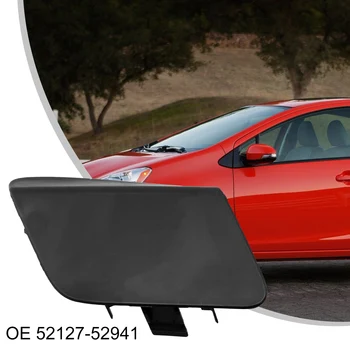 крышка фаркопа переднего бампера 1pac для Toyota для Prius C Aqua 2012-2014 52127-52941 Новый черный (без грунтовки) Пластиковая крышка бампера