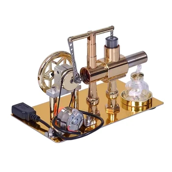 Модель двигателя Стирлинга, эксперимент по физическим наукам, Учебные пособия, модель двигателя горячего воздуха, Физическая модель, обучающая игрушка