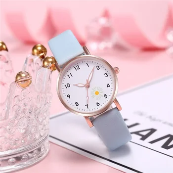 Модные Женские наручные часы, Люминесцентные Женские Простые часы, Повседневный кожаный ремешок, кварцевые часы, часы Montre Femme Relogio Feminino