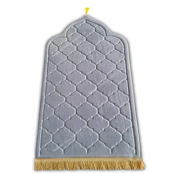 Мусульманский молитвенный коврик Портативный дорожный коврик для поклонения Премиум-класса исламский молитвенный коврик для паломничества Семейные уличные коврики