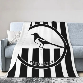 Одеяло Newcastle - Magpies Мягкое теплое Фланелевое покрывало Постельное белье для кровати Гостиная Пикник Путешествия Домашний Диван