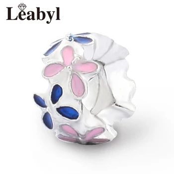 Очаровательная бусина серии Leabyl Classic Autumn & Sping Flower для изготовления ювелирных браслетов своими руками