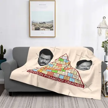 Пирамида Величия Рона Свенсона 1 Одеяло Покрывало На Кровать Кавайное Аниме Одеяло Для Двуспальной Кровати Плед