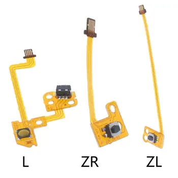 Ремонт гибкого кабеля ZL ZR L Button Ribbon для NS Switch Запасные части контроллера Joy Con L R Button Key