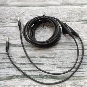 Удлиненные аксессуары Аудио 3,5 мм TPE Прочный кабель для замены встроенной игровой гарнитуры для смартфона Astro A10 A40