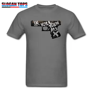Футболка Counter Strike, мужская футболка, хлопковая толстовка, подарок на День отца, футболка, одежда в стиле панк с принтом пистолета, топы с коротким рукавом 3D