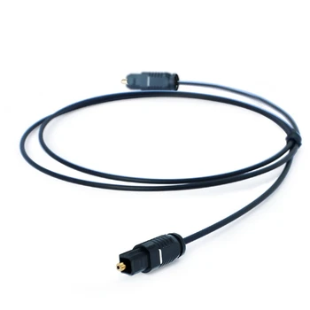 Цифровой оптический кабель Toslink, Цифровой шнур, адаптер Toslink, проводная линия, SPDIF-кабель с металлическим челноком