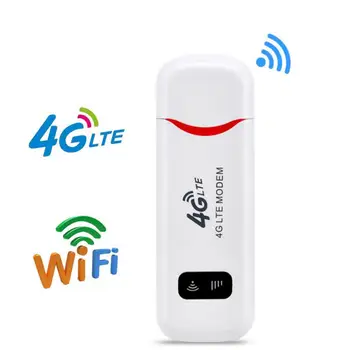 Беспроводной LTE WiFi Маршрутизатор 4G SIM-Карта Портативный 150 Мбит/с USB-Модем Карманная Точка Доступа Dongle Мобильный Широкополосный доступ для Домашнего Покрытия Wi-Fi