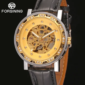 Мужские механические часы FORSINING Tourbillon с автоматическим стальным ремешком, мужские часы-скелет 2023, лучший бренд класса люкс Reloj Hombr