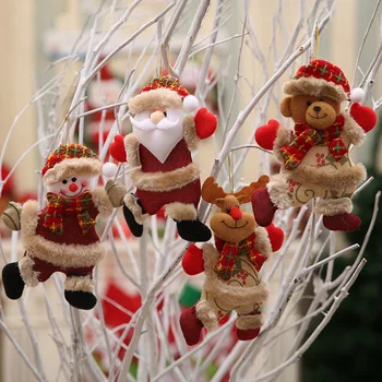Рождественское украшение, Снеговик, Рождественский Отец, Олень, Медведь, подвеска
